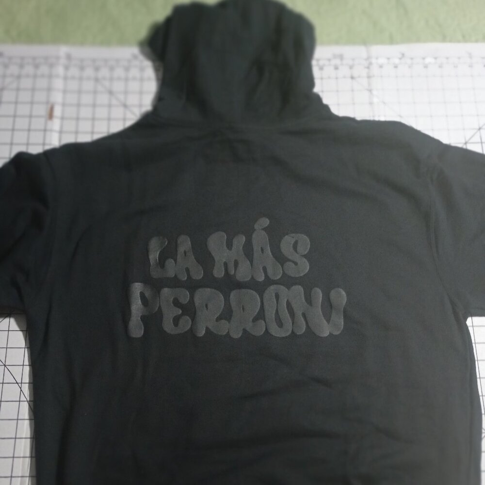 BLACK "EMPEZAR DESDE CERO" HOODIE